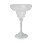 LED 10 oz Margarita Glass White Stem